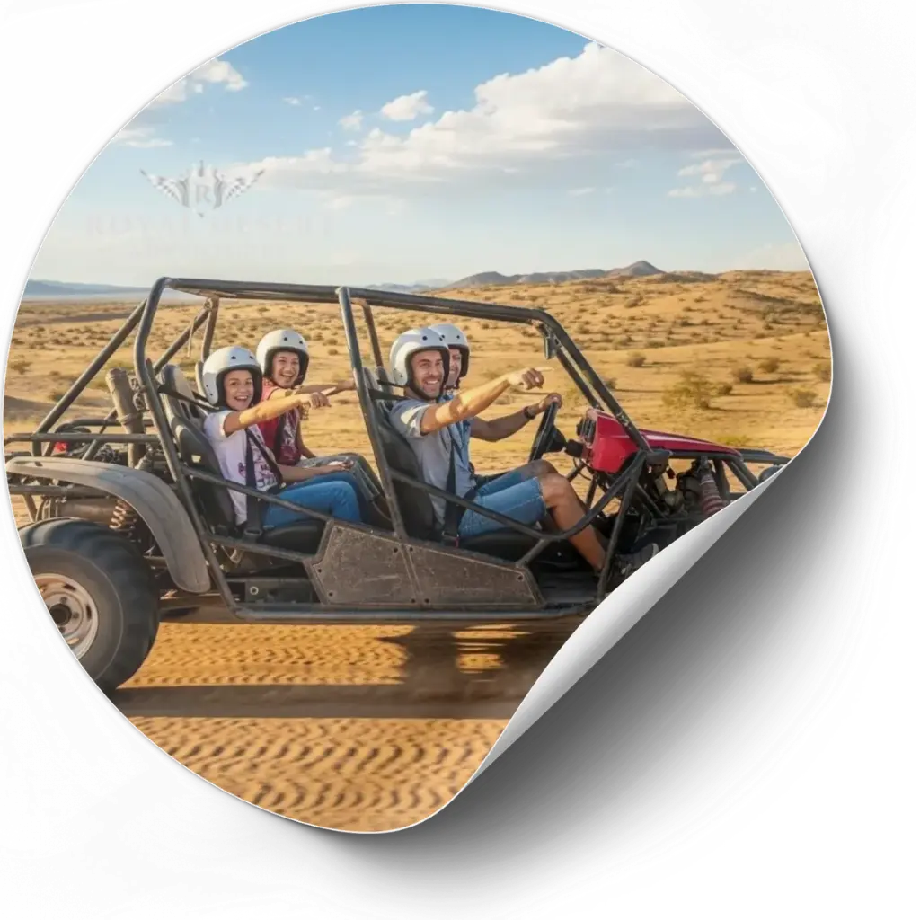4 Seater buggy ride 1000cc in red dunes