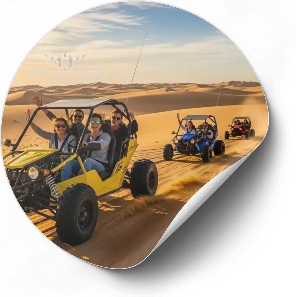 4 Seater buggy ride Can am in red dunes