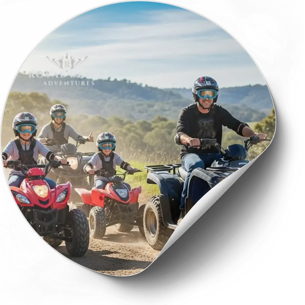 Child Quad Bike in red dunes