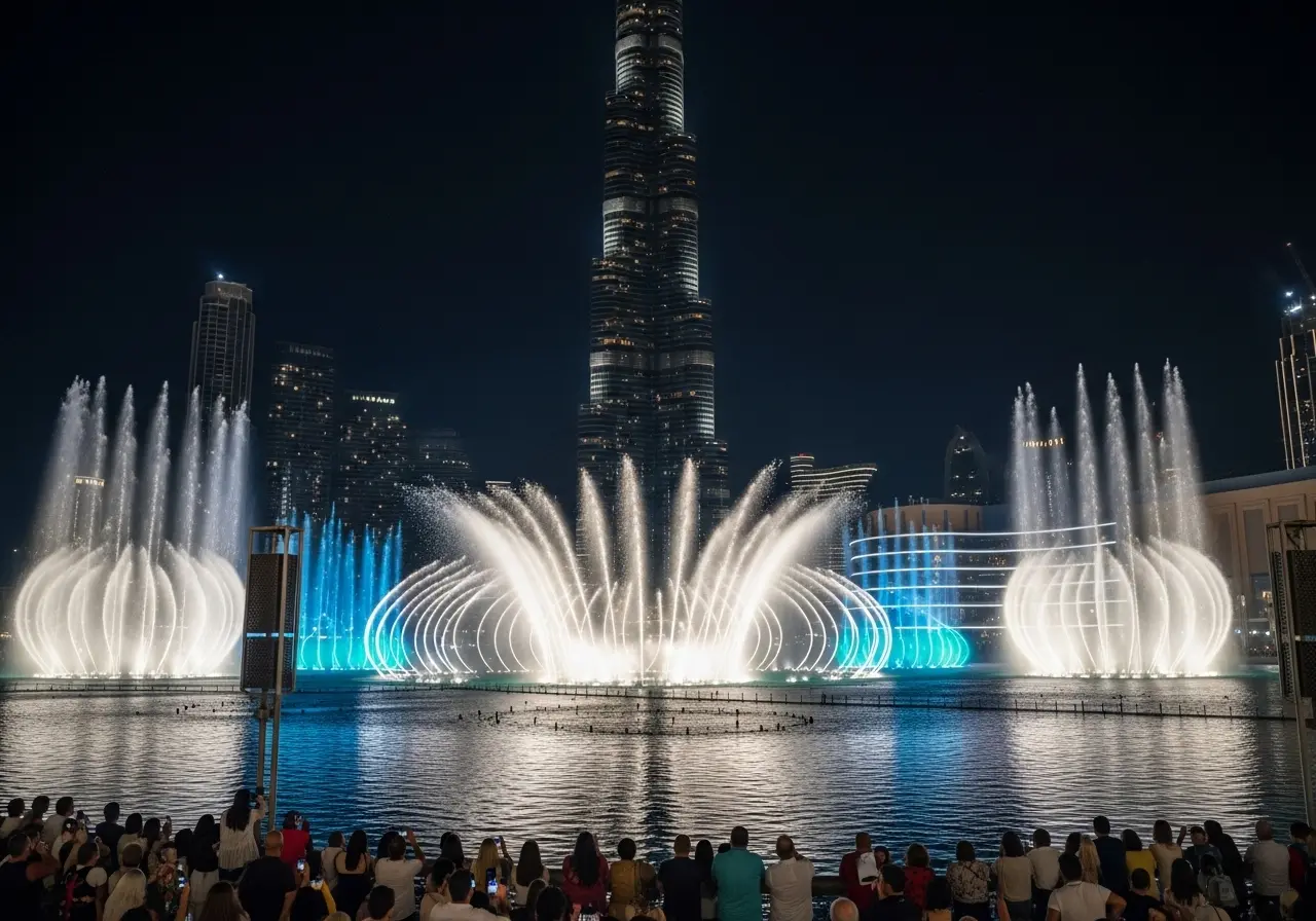 Read more about the article A Dance of a Million Droplets: A Journey into the Heart of the Dubai Fountain