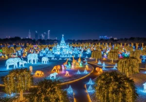 Dubai Garden Glow Winter