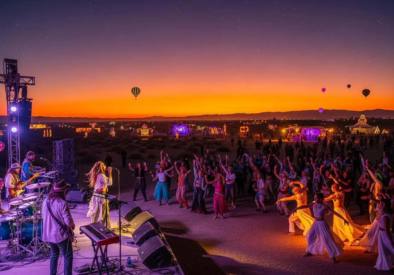 Read more about the article A Stage in the Sands: The Ultimate Guide to Desert Music and Dance Performances