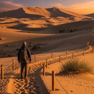 Read more about the article Protecting the Dunes: A Guide to Practicing Sustainable Desert Tourism