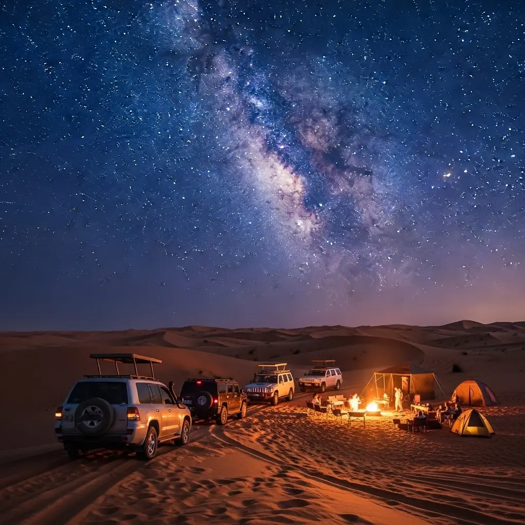 Read more about the article Night Desert Safari: What to Expect When the Sun Goes Down