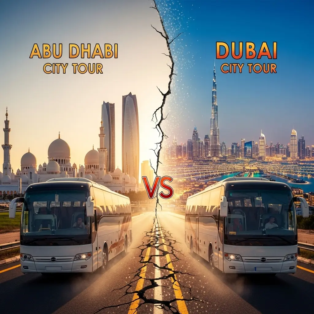 Read more about the article The Tale of Two Emirates: An In-Depth Showdown Between an Abu Dhabi and Dubai City Tour