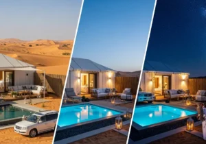 Read more about the article From Embers to Empires: The Astonishing Evolution of Desert Safari Camps