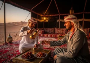 Arabic Coffee and Dates