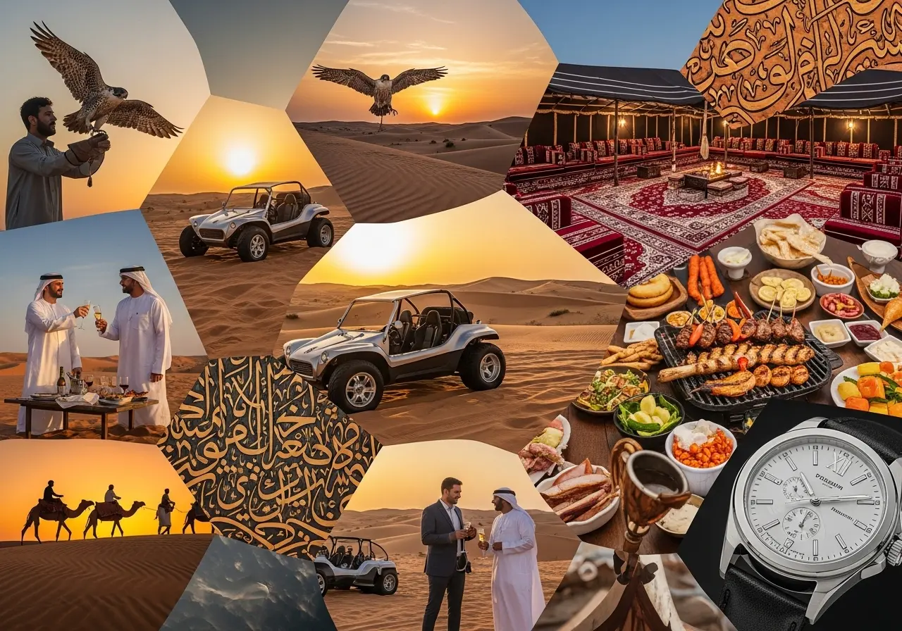 You are currently viewing An Evening of Gilded Sands: A Journey into the Platinum Desert Safari