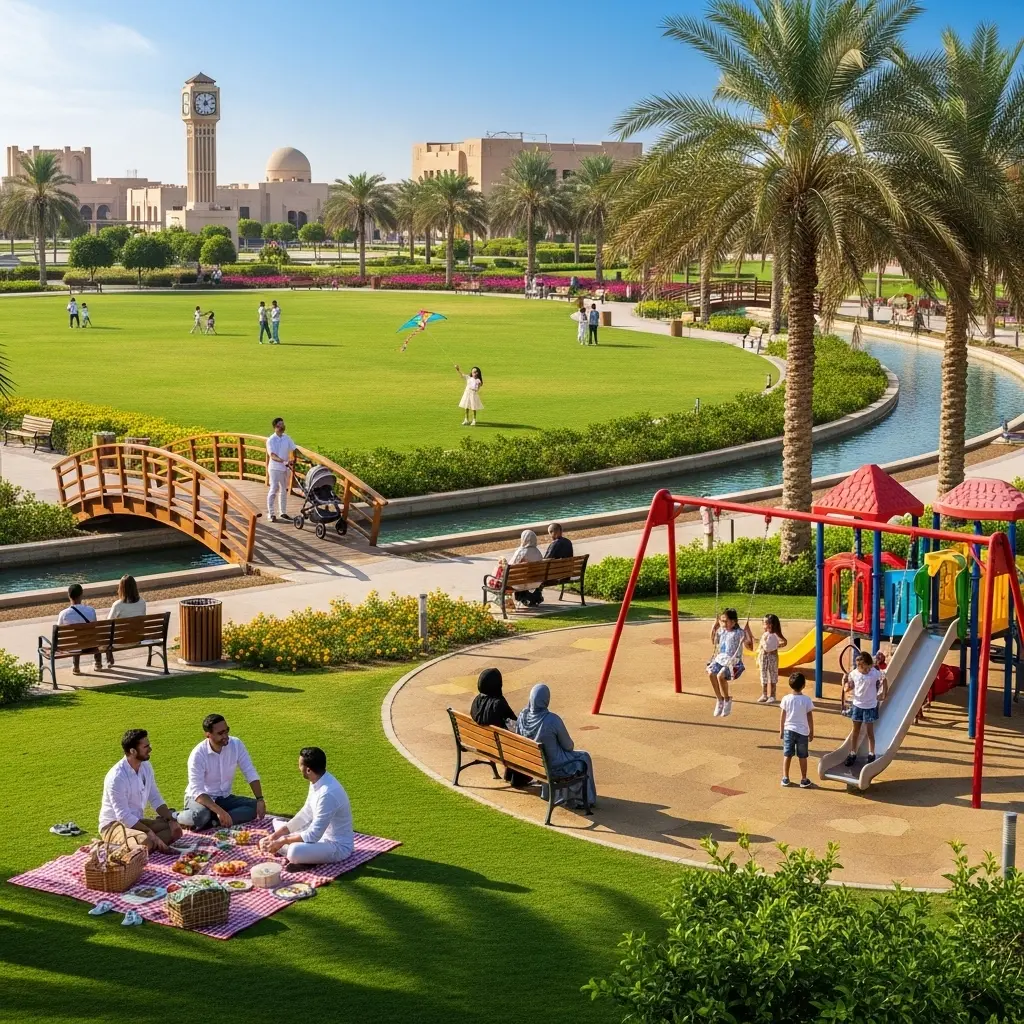 Read more about the article An Oasis of Fun: The Ultimate Explorer’s Guide to Sheikh Khalifa Park