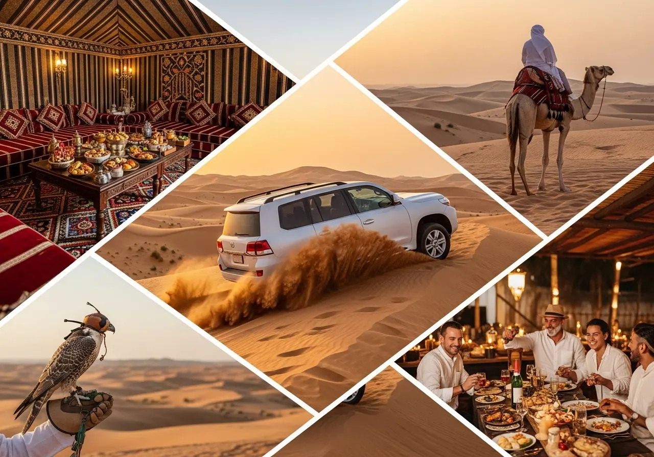 Read more about the article An Evening of Arabian Splendor: A Journey into the VIP Desert Safari