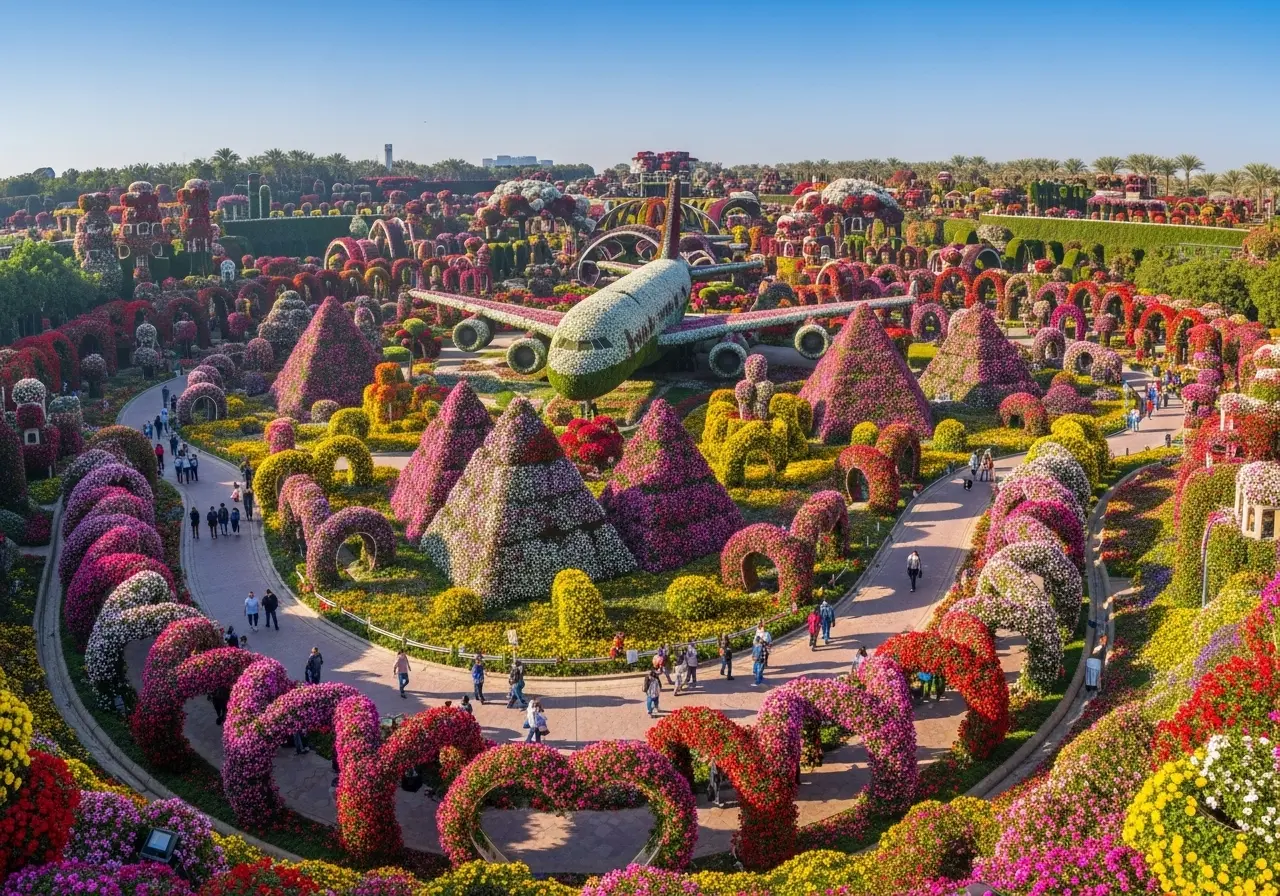 Read more about the article Discover the Enchantment of the Dubai Miracle Garden Winter Season