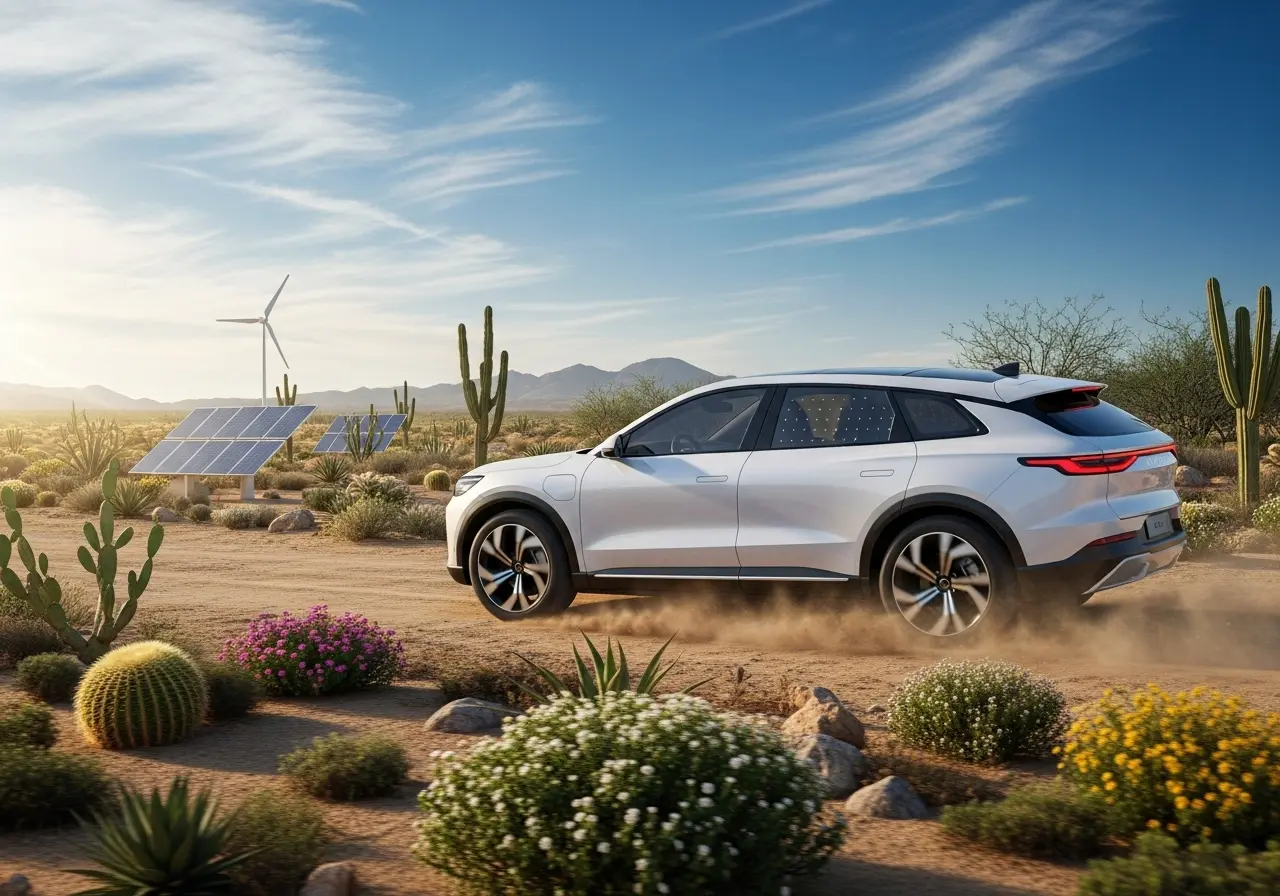 Read more about the article The Desert’s Green Heart: A Journey into the Eco-Friendly Desert Safari