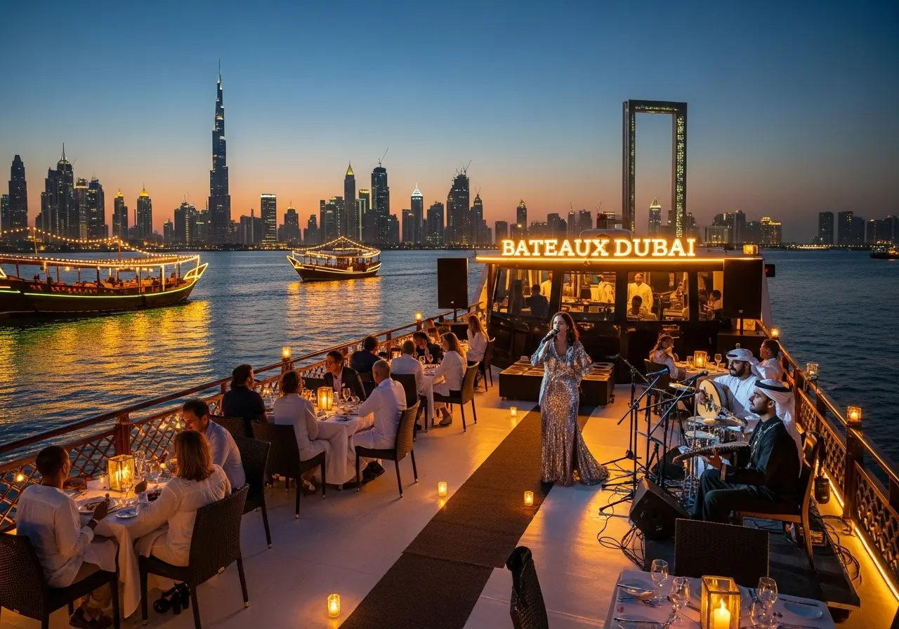 Read more about the article A Voyage of Light and Legend: The Soul of a Dubai Creek Dinner Cruise