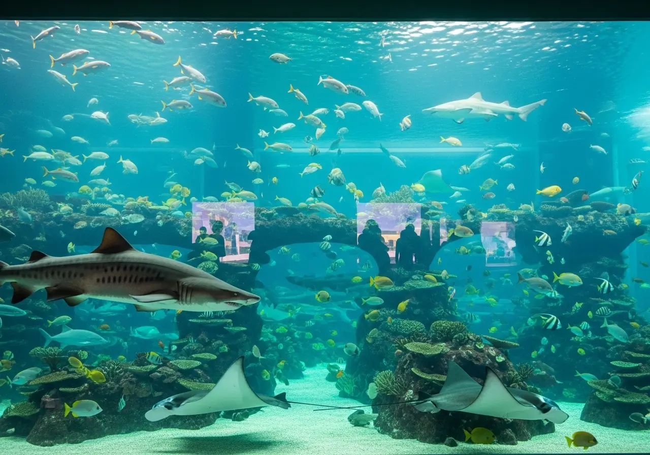 Read more about the article A Kingdom Beneath the Glass: A Journey into the Dubai Underwater Zoo