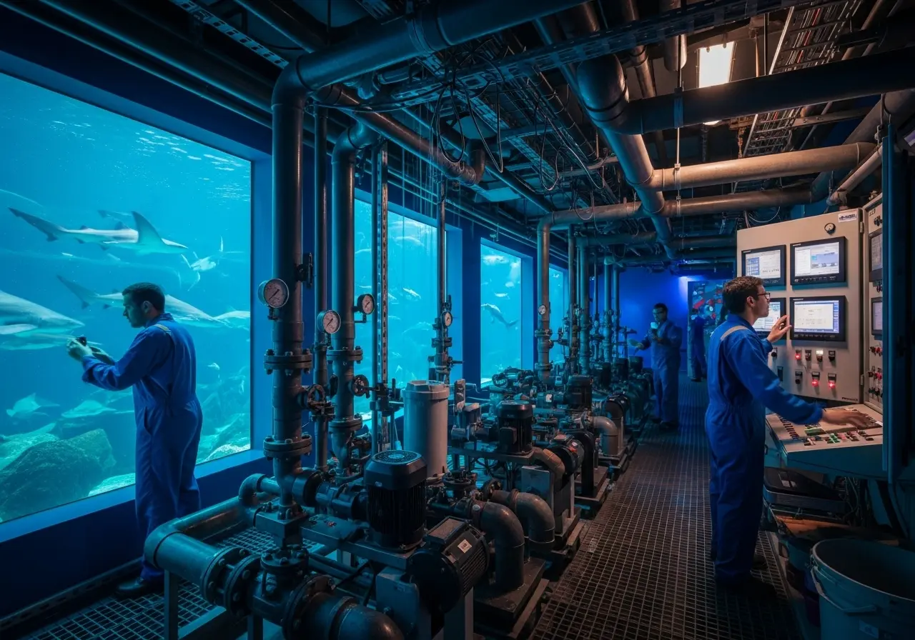 Read more about the article A Kingdom Beneath the Glass: A Journey into the Dubai Aquarium Behind the Scenes