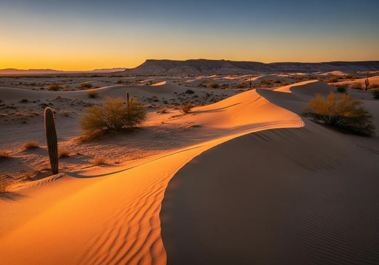 Read more about the article Painting with Sand and Light: A Masterclass in Desert Landscape Photography