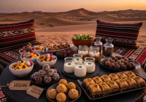 Read more about the article A Feast of the Sands: A Journey into the Heart of a Vegan Options Desert Safari