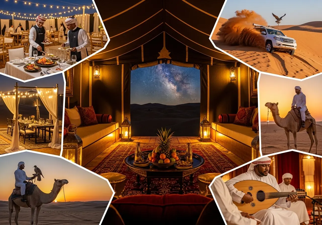 Read more about the article The Pinnacle of Adventure: A Guide to Why VIP Desert Safari Camps Are Worth It