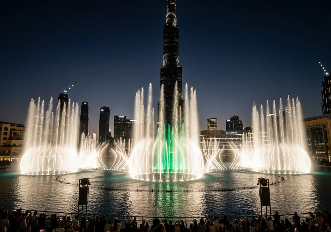 Read more about the article A Symphony of Water and Light: A Journey into the Dubai Mall & Fountain Show