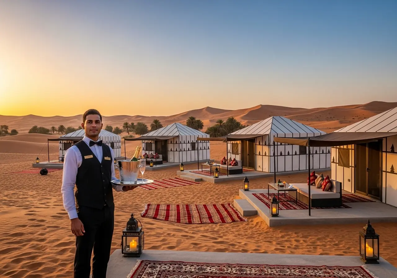 Read more about the article A Sanctuary Woven from Sand and Stars: The World of the Personal Butler Desert Camp