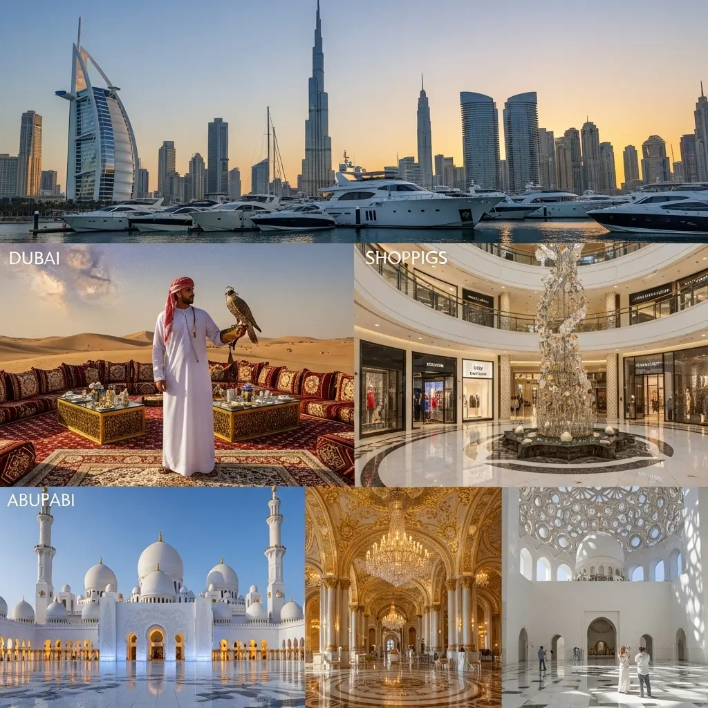Read more about the article A World of Opulence: Your In-Depth Guide to the Ultimate Luxury Experiences in Dubai and Abu Dhabi