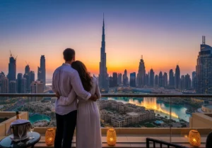 Read more about the article A Golden Beginning: Crafting Your Dream Dubai Honeymooners