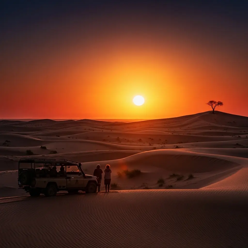 Read more about the article Capturing the Magic: Your Essential Guide to Stunning Desert Safari Sunsets Photography