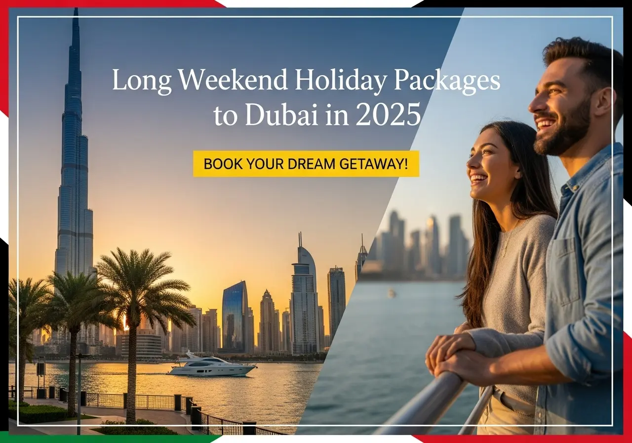 Read more about the article A Golden Escape: Your Journey into Long Weekend Holiday Packages to Dubai in 2025
