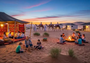 Read more about the article A World of Wonder: The Ultimate Guide to Why Desert Safari Camps Are Perfect for Families