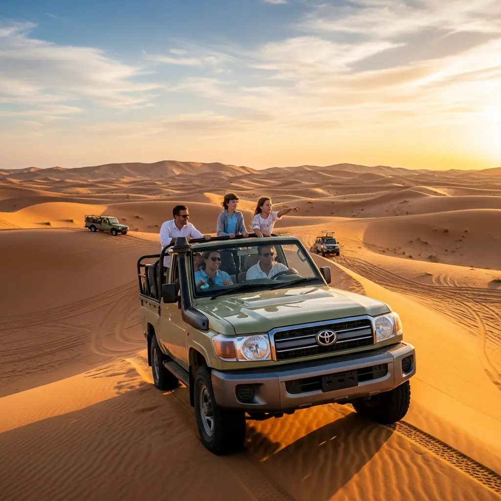 Read more about the article Decoding Dubai’s Desert: How to Choose from the Best Family Safari Packages