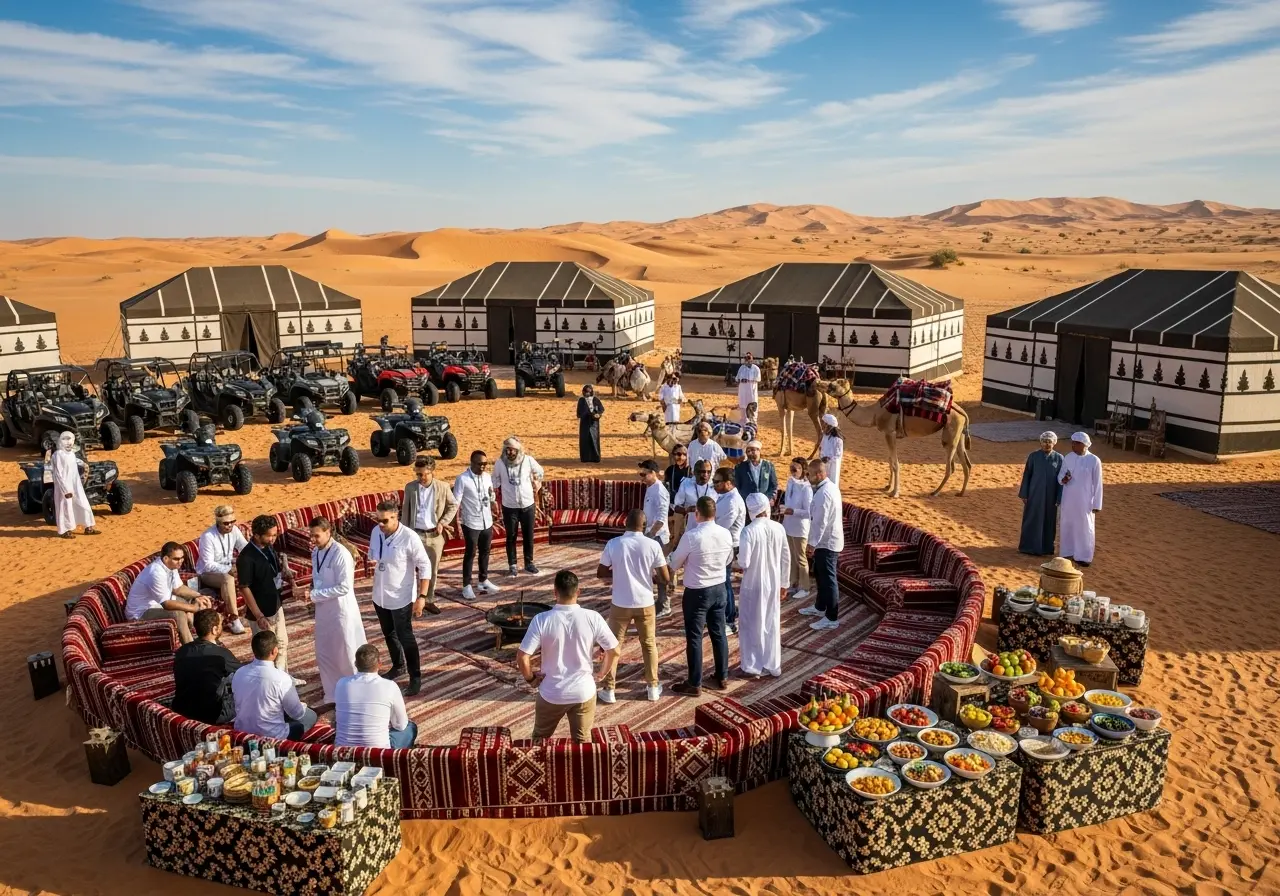 Read more about the article Desert Safari for Corporate Events: 11 Astonishing Ways to Boost Team Spirit