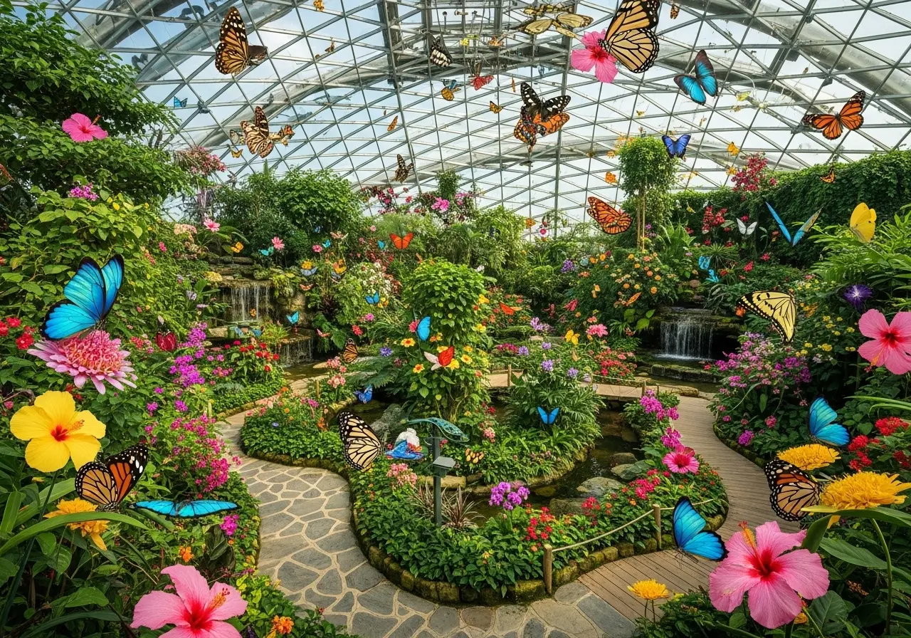 Read more about the article A World of Wings: The Ultimate Guide to the Butterfly Garden Dubai