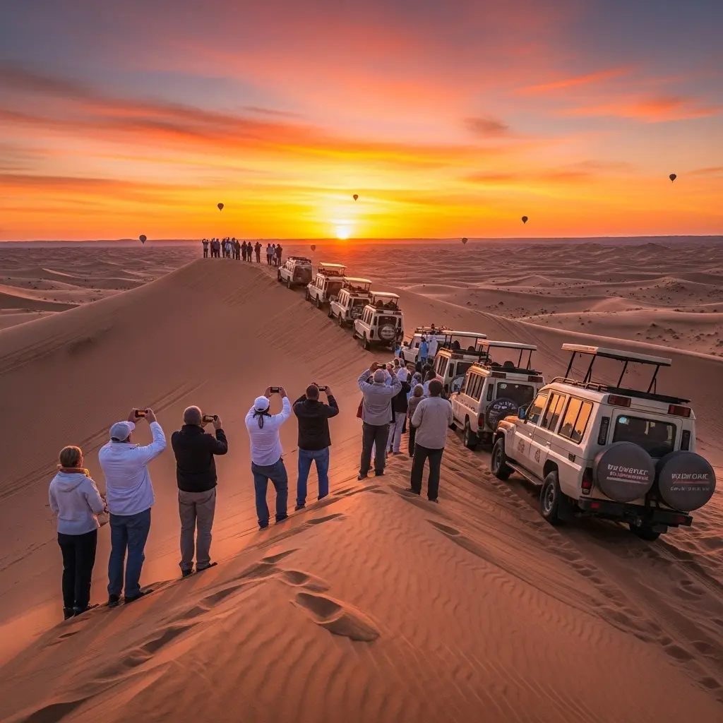 Read more about the article 5 Essential Tips to Reserve the Most Magical Sunrise Desert Safari in Dubai