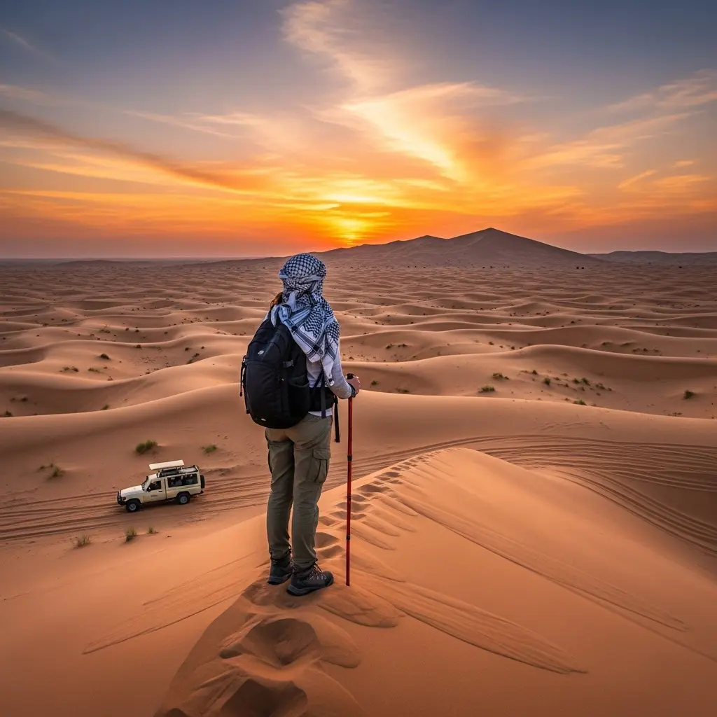 Read more about the article Going It Alone: 5 Powerful Reasons to Embrace a Solo Desert Safari