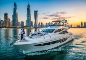 Read more about the article A Voyage Through a Forest of Light: The World of Private Yacht Tour Packages in Dubai Marina
