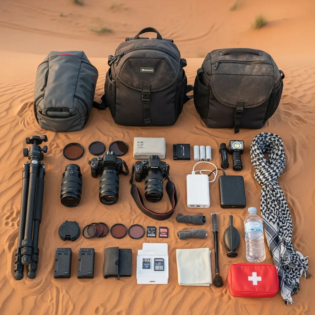 Read more about the article Gearing Up for the Skies: The Ultimate Beginner Drone Gear Guide for a Desert Safari