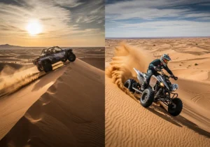 Dune Bashing vs Quad Biking