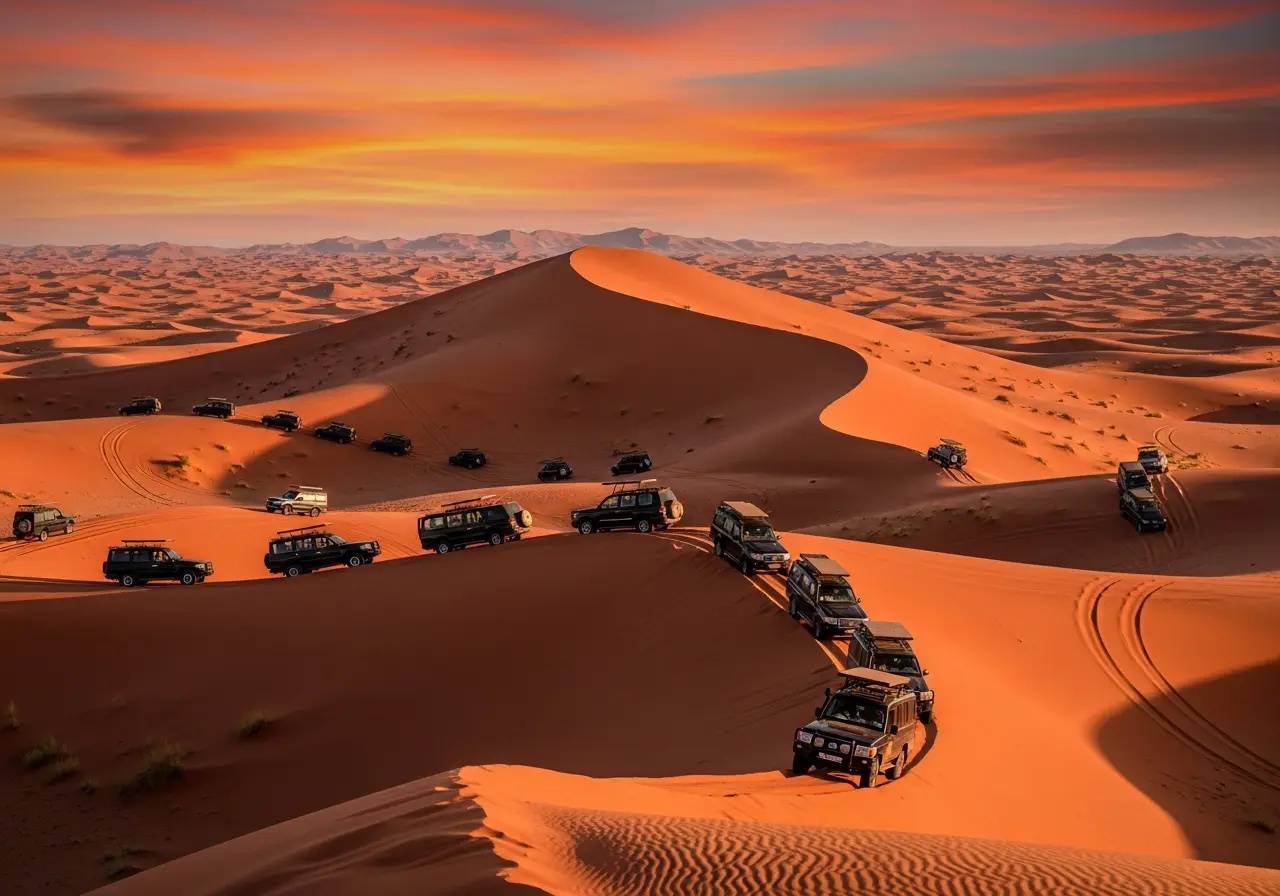 Read more about the article Clash of the Titans: The Great Red Dune Safari vs Liwa Desert Debate