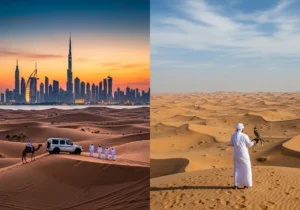 Read more about the article Clash of the Titans: The Great Dubai vs Abu Dhabi Desert Debate