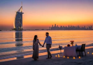 Read more about the article A Canvas of Gold: Crafting Your Perfect Romantic Valentine Getaways in Dubai