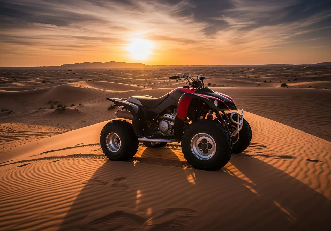 You are currently viewing The Ultimate Beginners Guide to Quad Biking: Conquering the Dunes