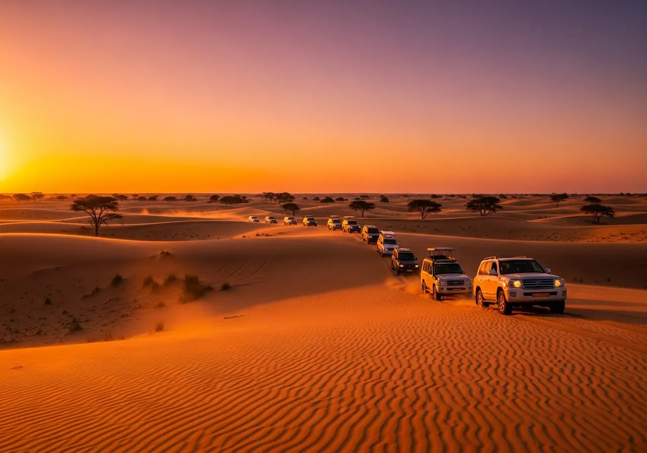You are currently viewing A Dance with the Sun: Your Journey into the Heart of a Summer Desert Safari
