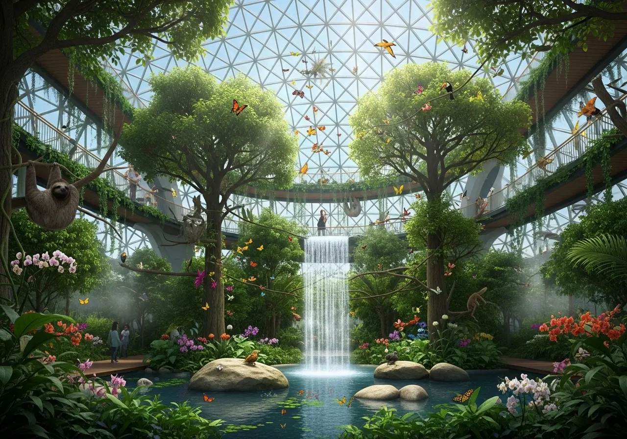 Read more about the article The Green Planet Dubai: A Journey into the Heart of the Rainforest