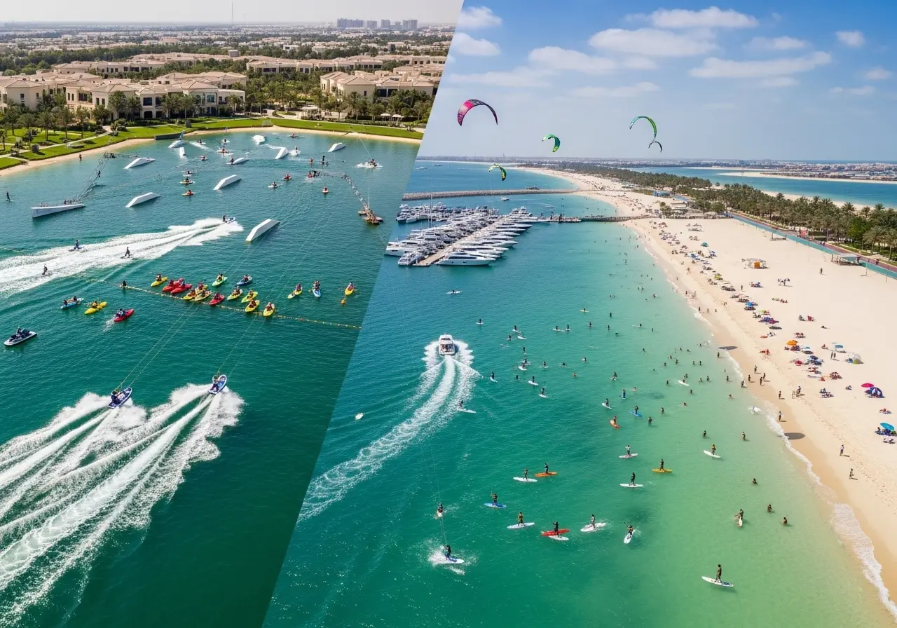 Read more about the article The Ultimate Splashdown: A Guide to Water Sports at Al Forsan and Hudayriyat