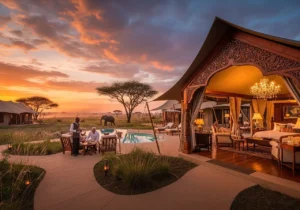 Read more about the article An Evening of Gilded Sands: A Journey into the Most Luxurious Safari Option