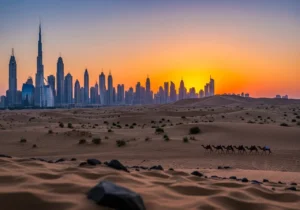 Read more about the article An Ocean of Sand, A Forest of Steel: Capturing the Dubai Desert Skyline