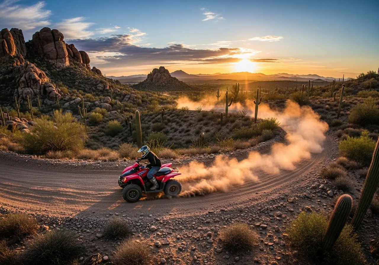 You are currently viewing The Ultimate Wellness Journey: Exploring the Health Benefits of ATV Rides
