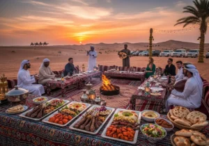 Read more about the article A Feast Under the Stars: The Heart of the Desert Safari with BBQ Dinner