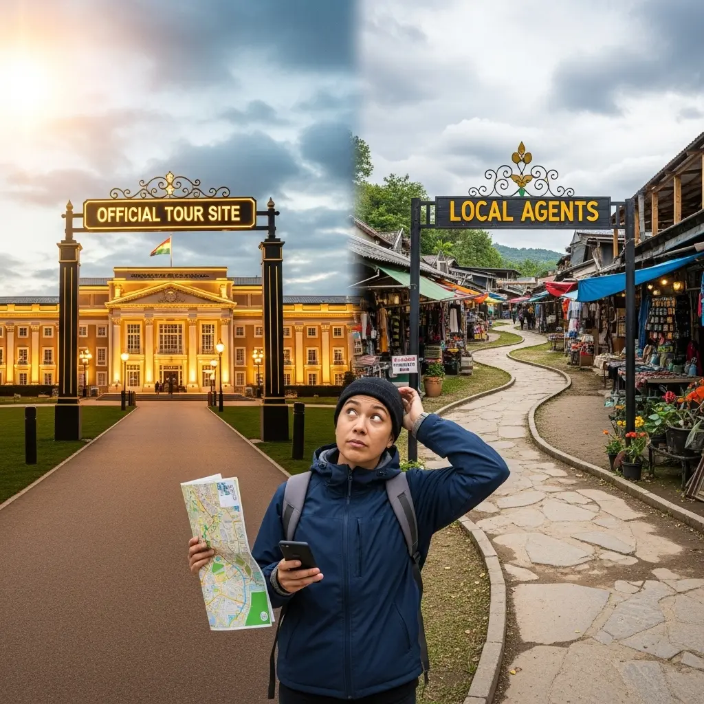 Read more about the article 7 Critical Reasons Why Official Tour Site Booking is Superior to Local Agents