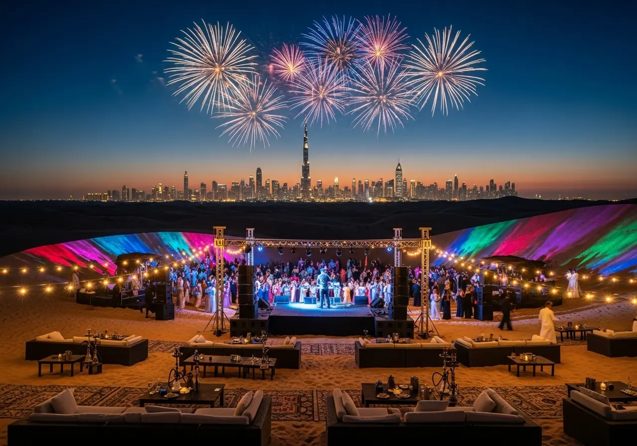 Read more about the article A Night of a Million Stars: Your Journey into the Ultimate New Year Desert Party